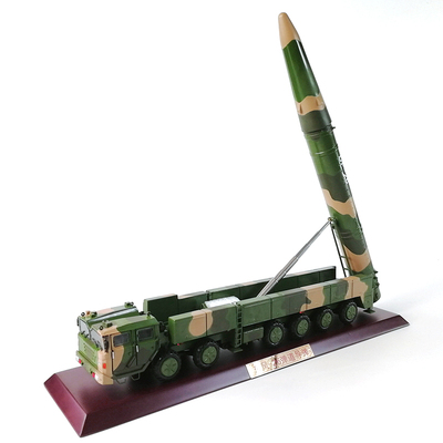 东风导弹发射模型合金仿真反舰弹道导弹df26军事摆件坦克