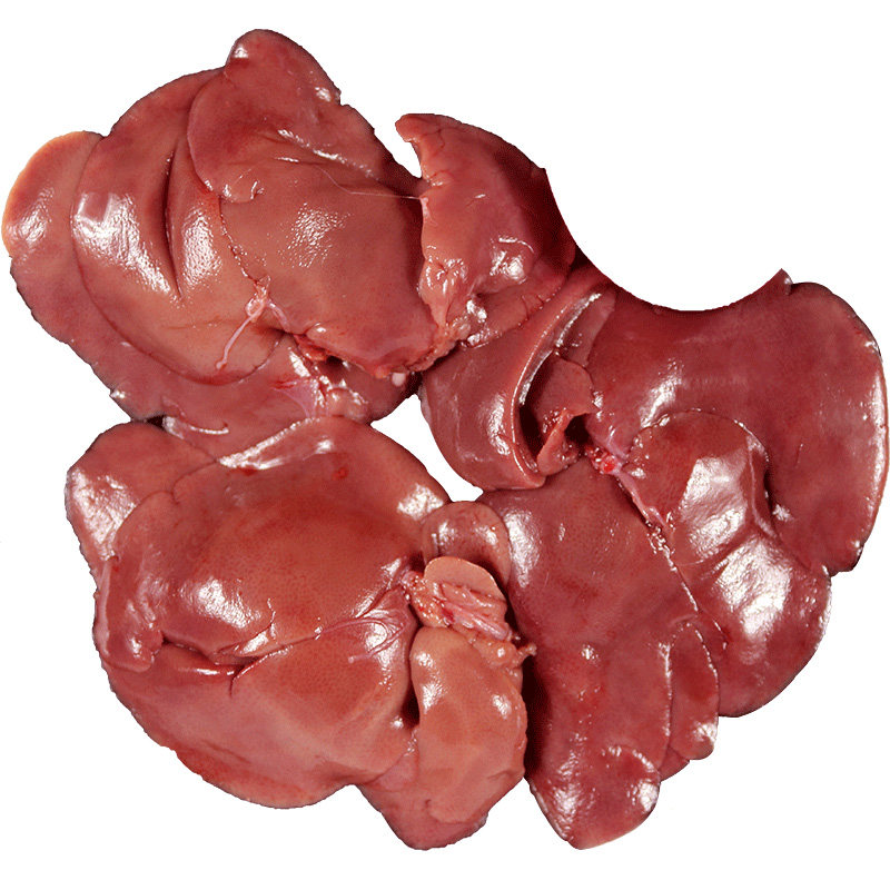 新鲜兔肝新鲜兔子肝鲜兔肉整只分割品内脏宝宝辅食500