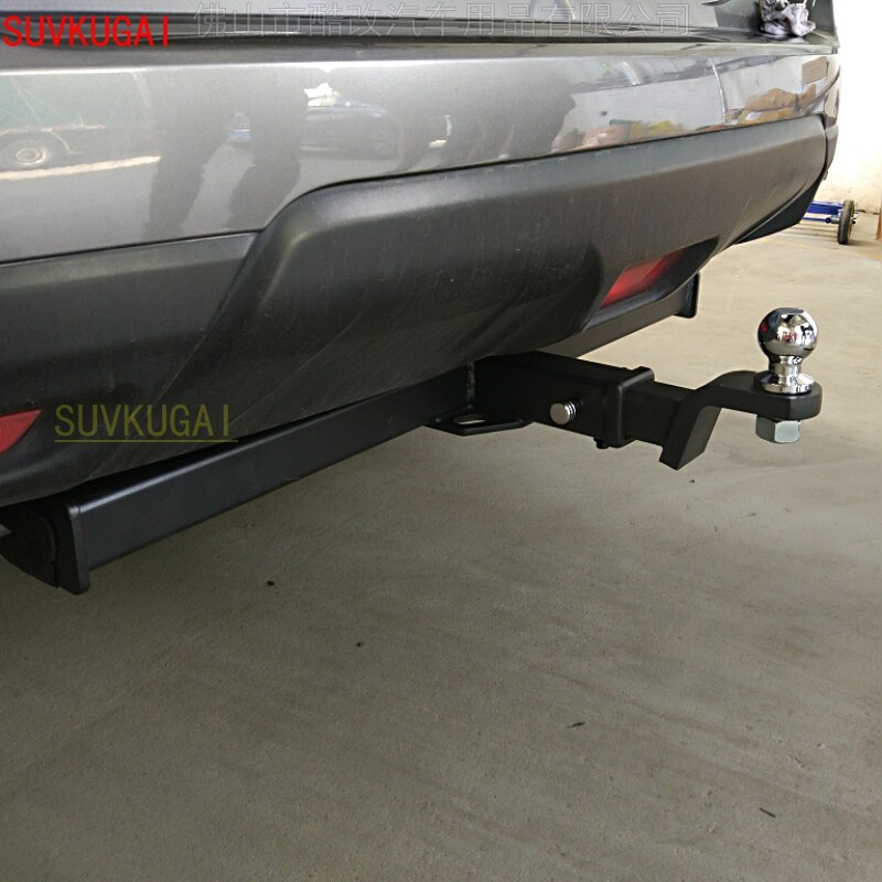 奇骏改装拖钩流氓保险杠方口拖拖车杠拖架挂钩拖车钩
