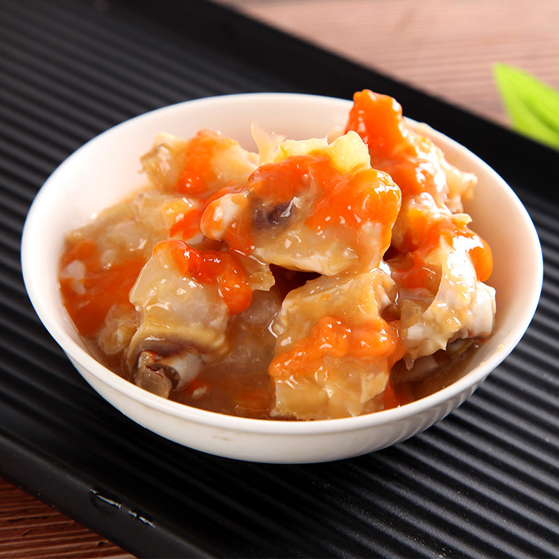 梦婕手工红膏蟹糊300g新鲜腌制舟山海鲜正宗蟹类制品