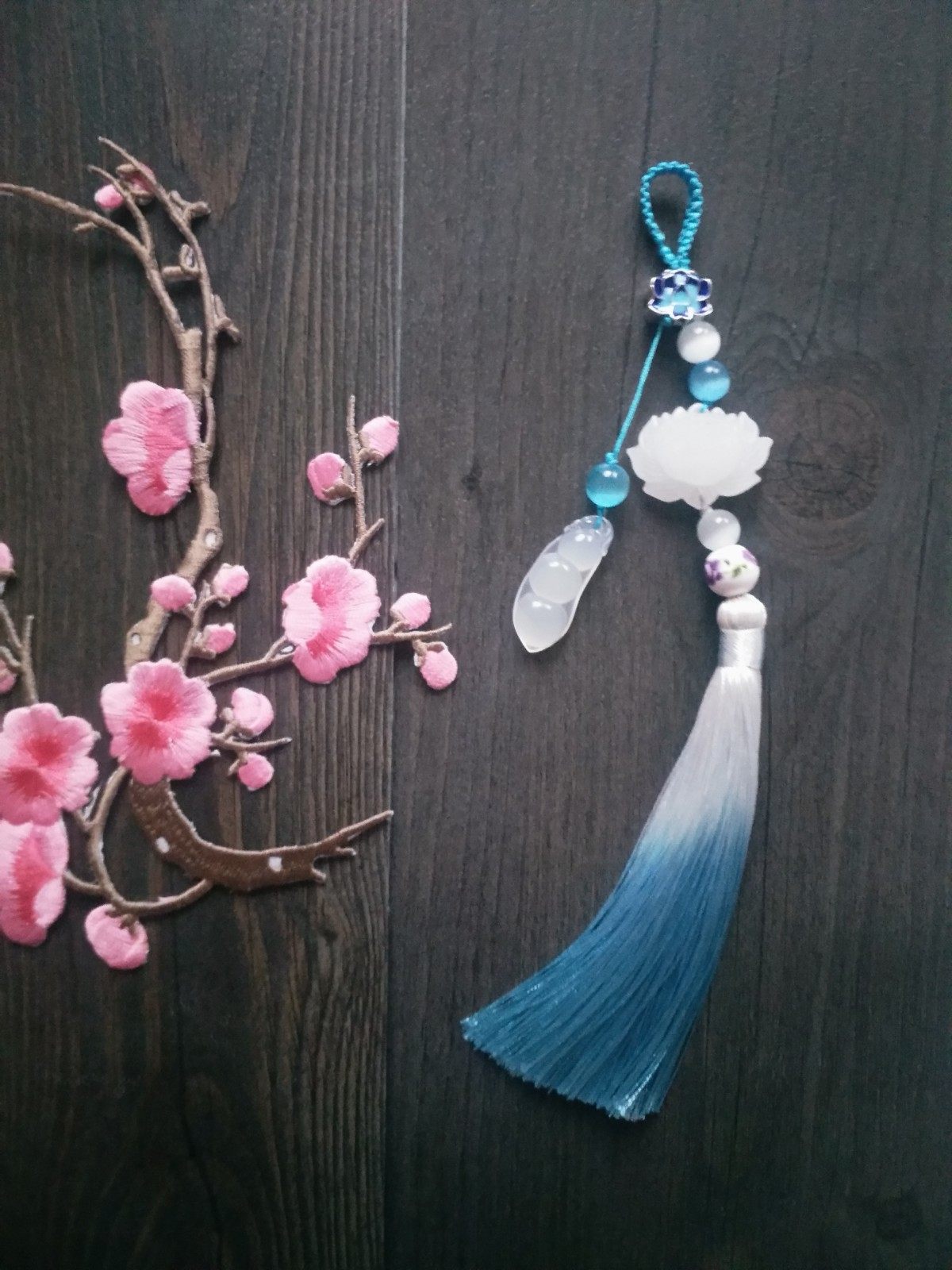 旗袍压襟尘缘若梦挂件汉服配饰古风挂饰挂襟胸针