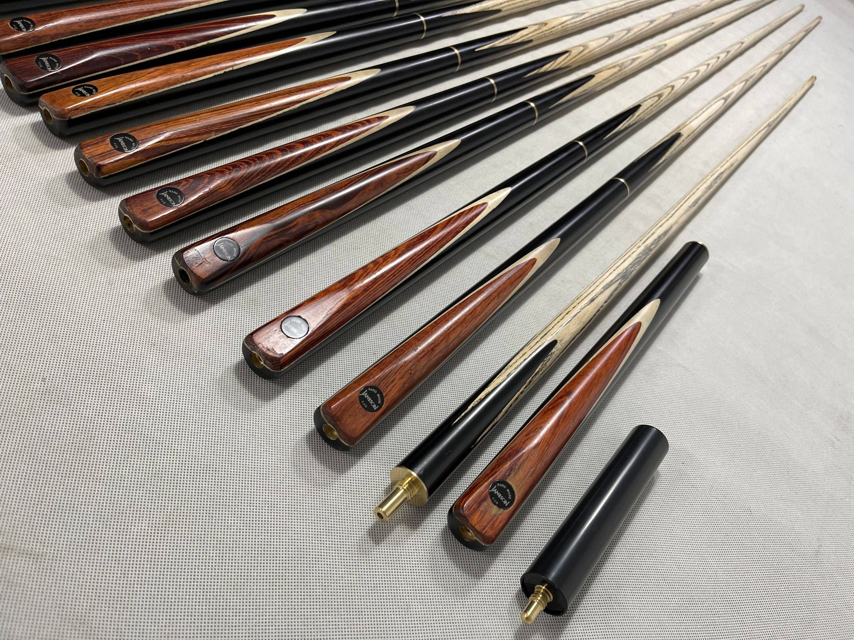 球杆98mm威斯特英式小头三节2台加长二分分之一台球杆