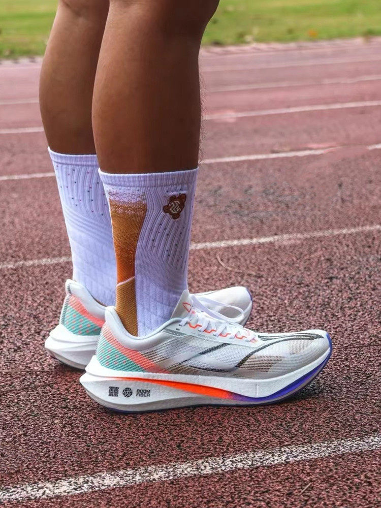 李宁飞电30challenger碳板42丝男子竞速透气防滑缓震跑鞋armt037