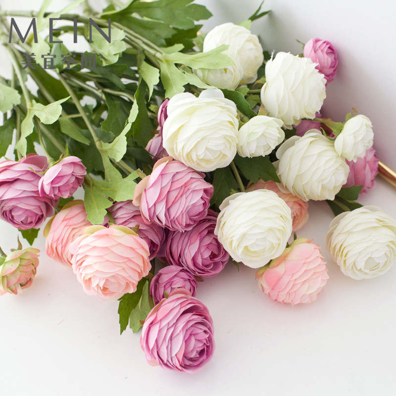 mein小露花苞仿真迷你多层玫瑰客厅仿真花