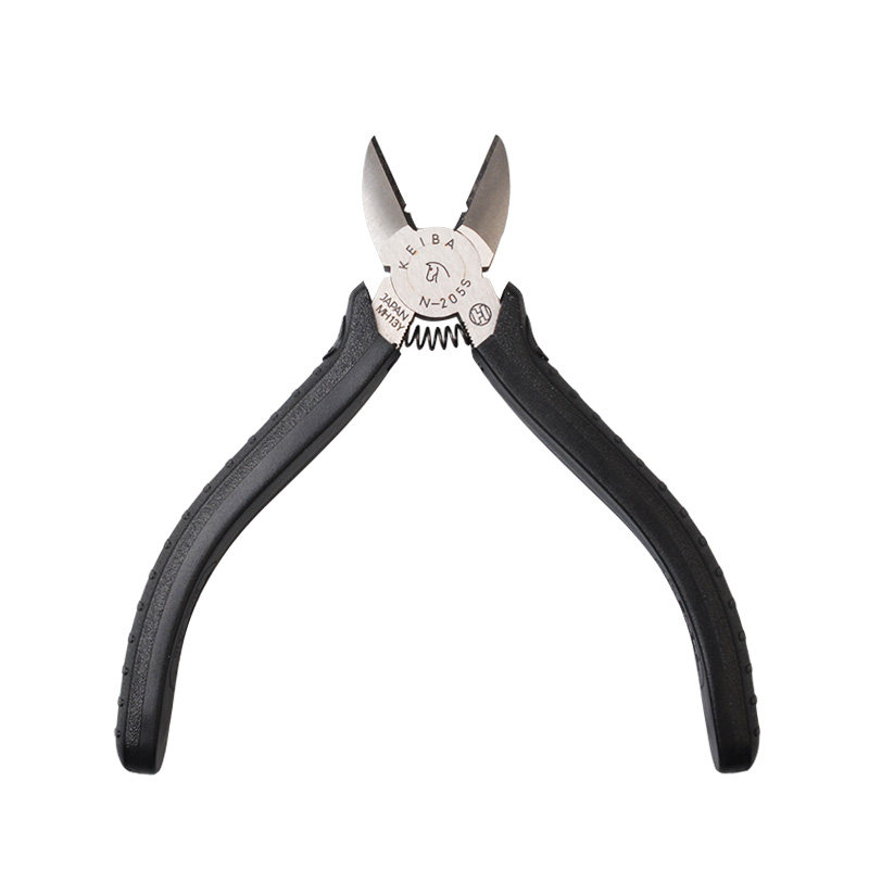 日本马牌keiba电工斜嘴钳斜口钳斜咀钳n205s206s斜嘴钳