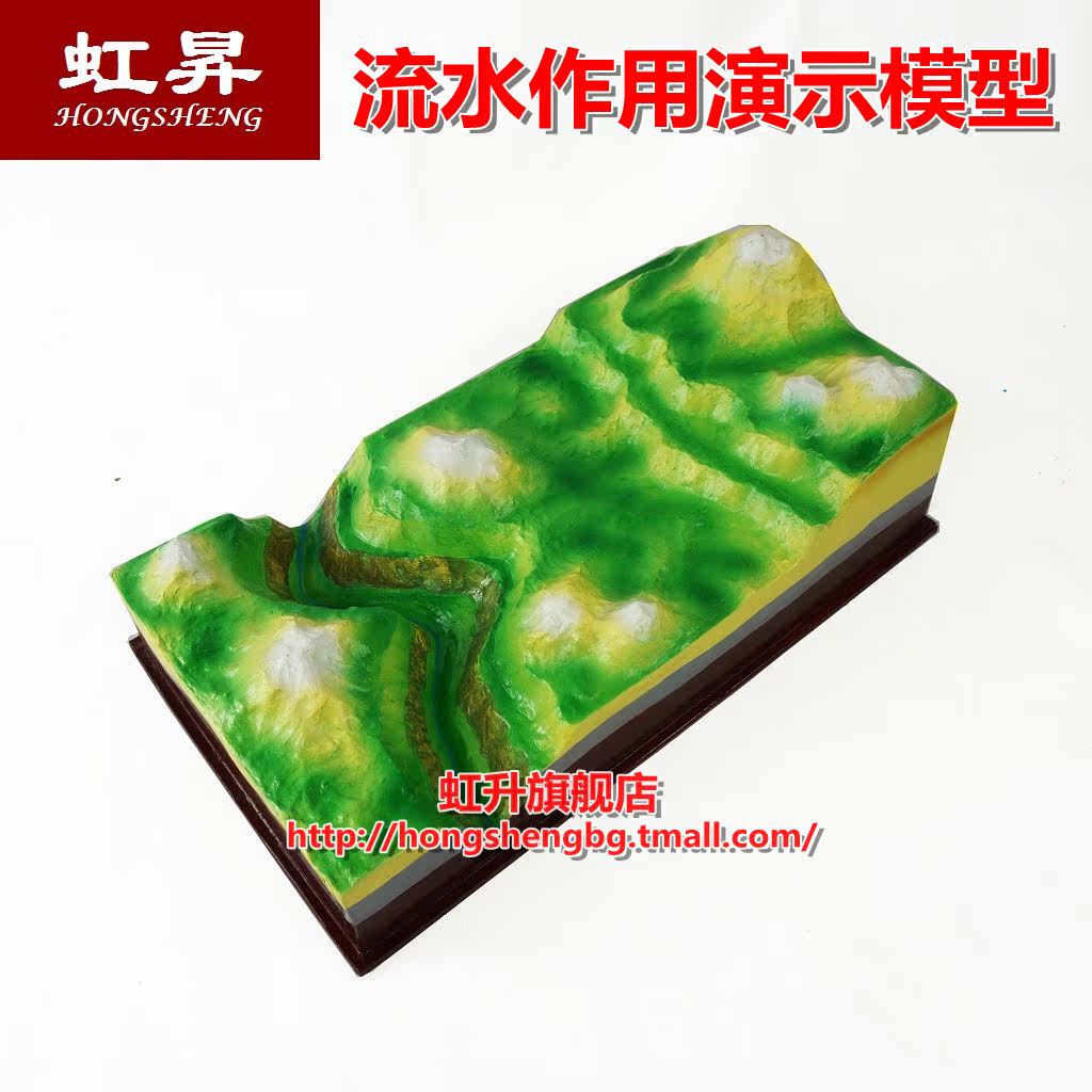 28021流水作用演示模型装置地理地貌地质教学仪器教学仪器