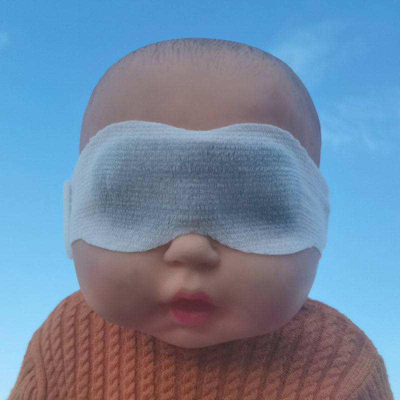 眼罩新生儿光疗防护婴幼儿蓝光晒太阳弹力魔术一次性眼罩