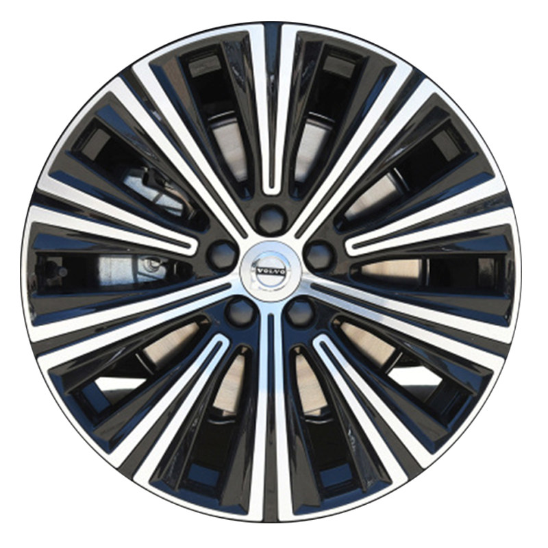 适用于21-22款沃尔沃s90改装专用轮毂贴膜改色刮花汽车装饰贴