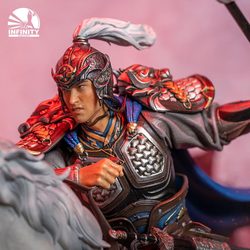 现货开天工作室三国群雄系列赵云收藏雕像家装手办