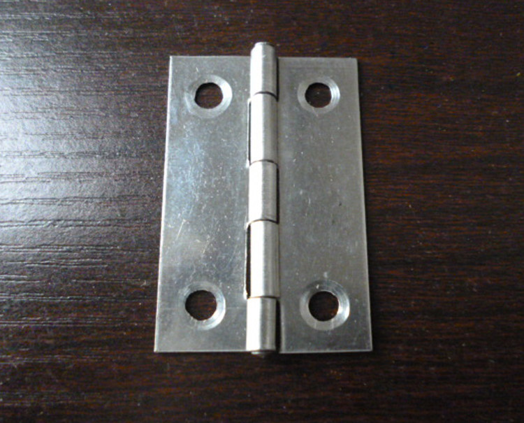 2寸轻型不锈钢普通型合页家具五金机械配电箱铰链08mm普通型合页