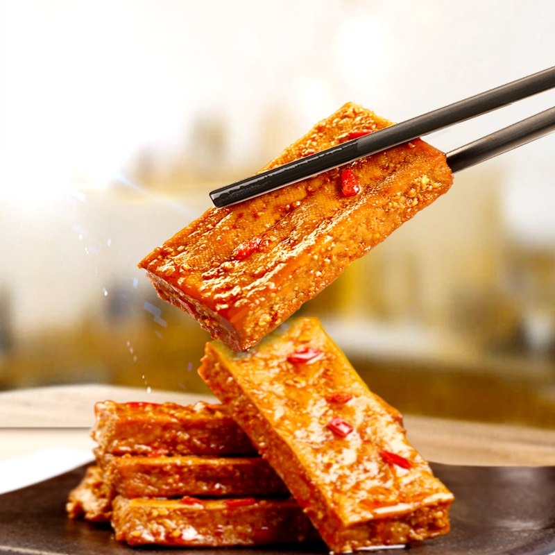 豆干乡乡嘴厚26g湖南特产麻辣零食豆腐干辣条豆腐干
