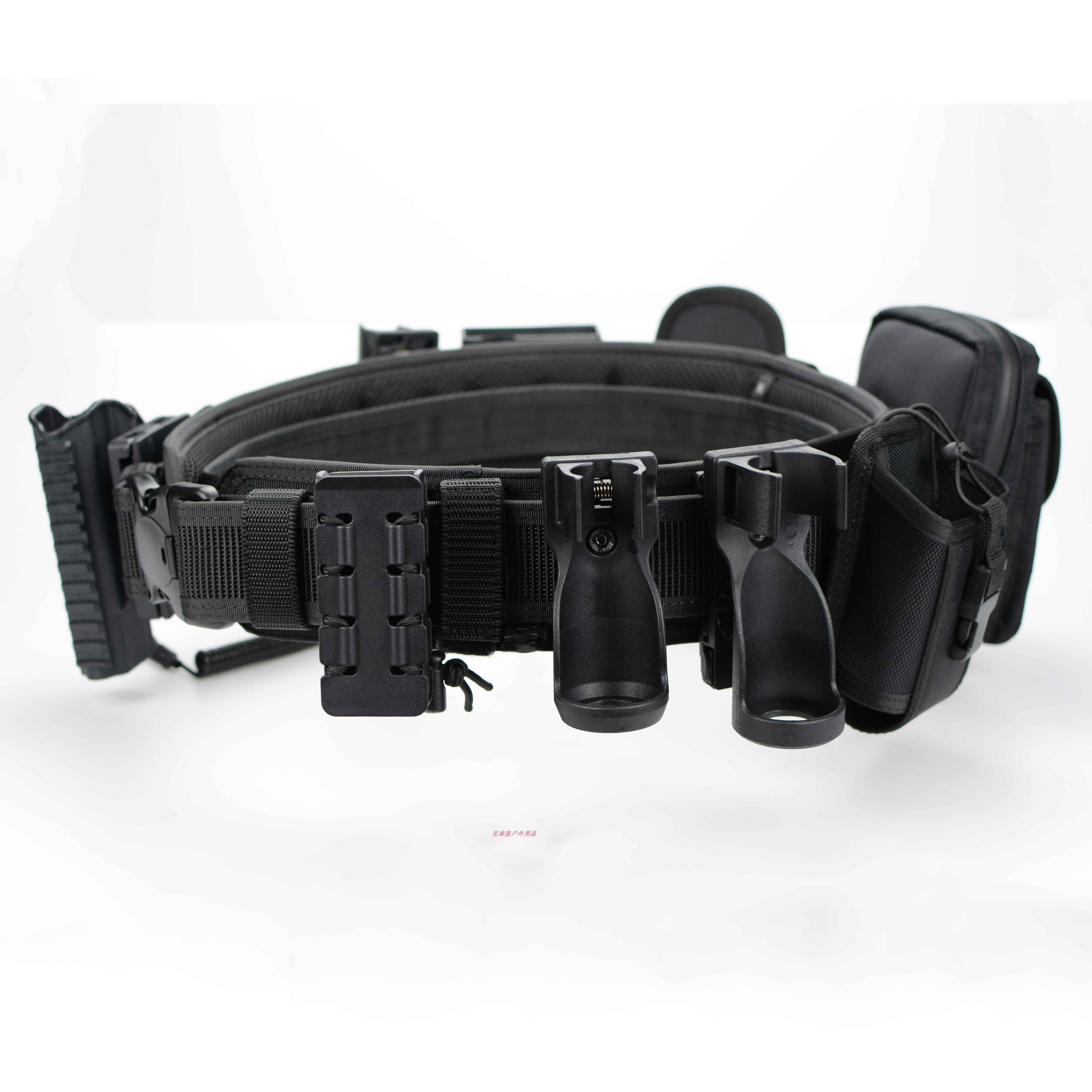 岭特卫三合一战术腰封件套快拔套巡逻腰带手电喷雾战术腰带