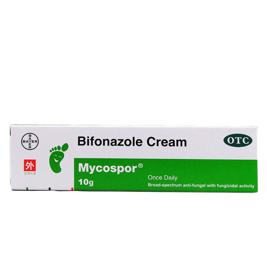 拜耳医药美克 联苯苄唑乳膏 1% 10克 皮肤真菌 脚癣 手癣 体癣