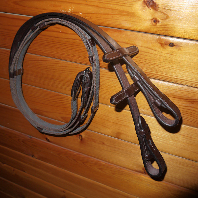 缰绳马术德国进口防滑运动水勒马缰装备马缰绳