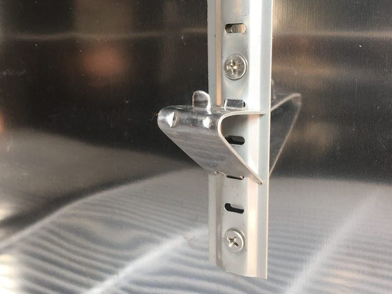 挂钩柜门锁扣托架冰箱隔层架扣隔板多层冰柜冰箱配件