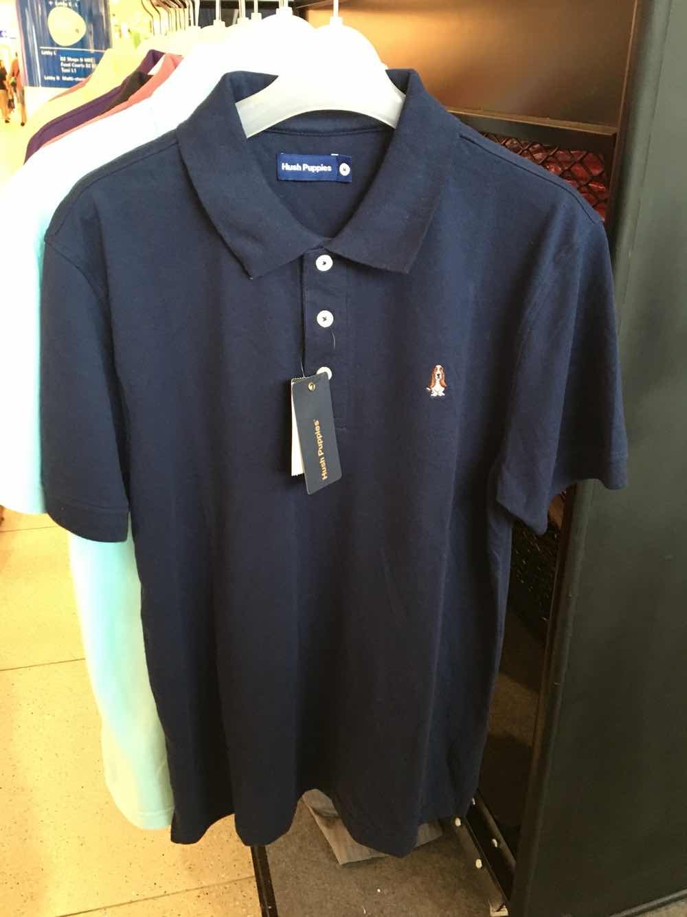 新加坡专柜暇步士hushpuppies男款纯棉短袖polo翻领polo衫