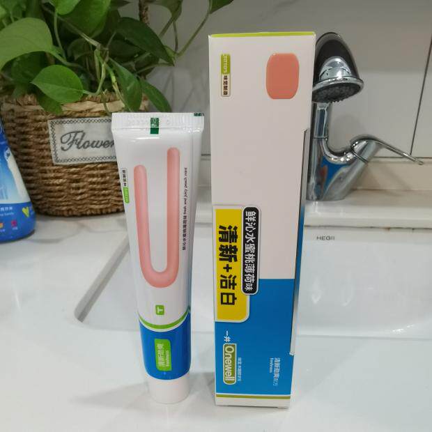 一夫一井牙膏西瓜冰淇淋护龈固齿柠檬小苏打美白牙膏