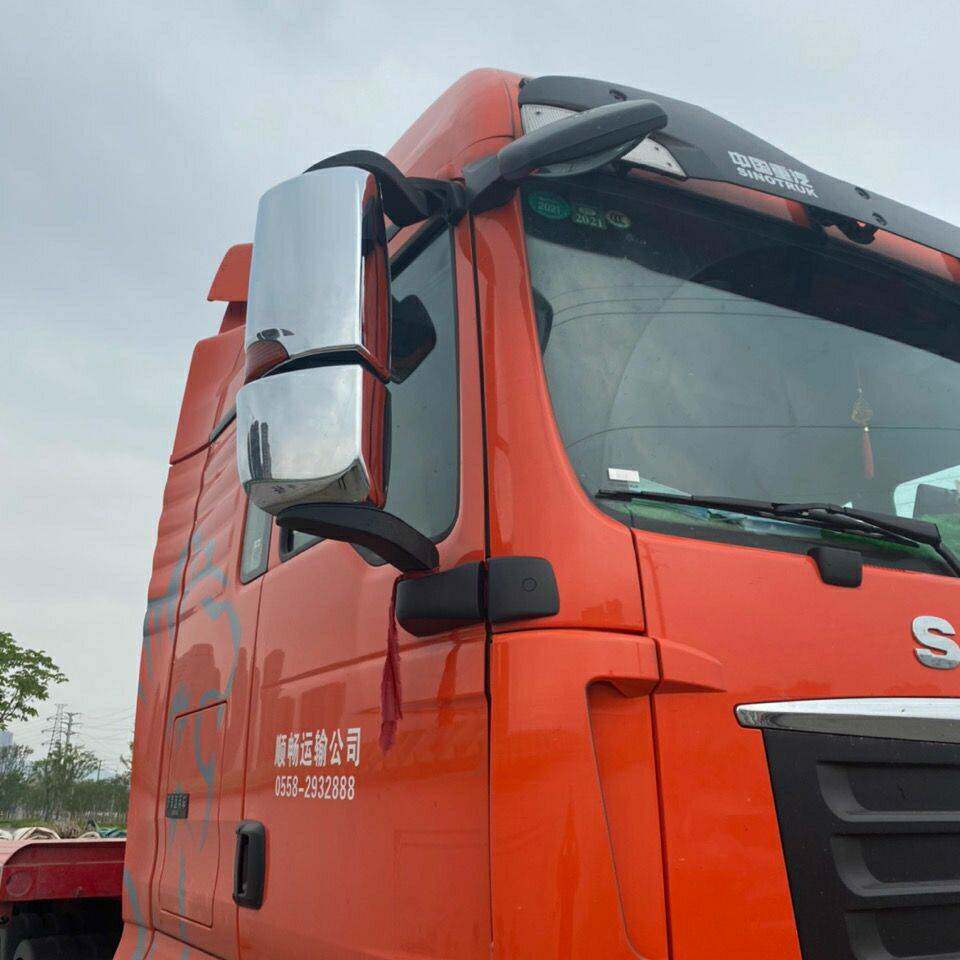 装饰电镀重汽德卡c5hc7hg7货车倒车后视镜门腕