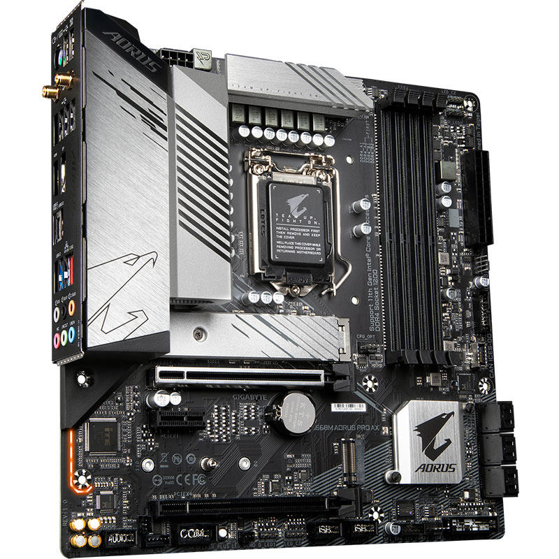 技嘉b460m/b560m aorus elite小雕主板 台式机电脑电竞游戏matx