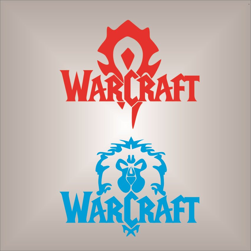 联盟部落魔兽车贴怀旧世界logo汽车装饰汽车装饰贴