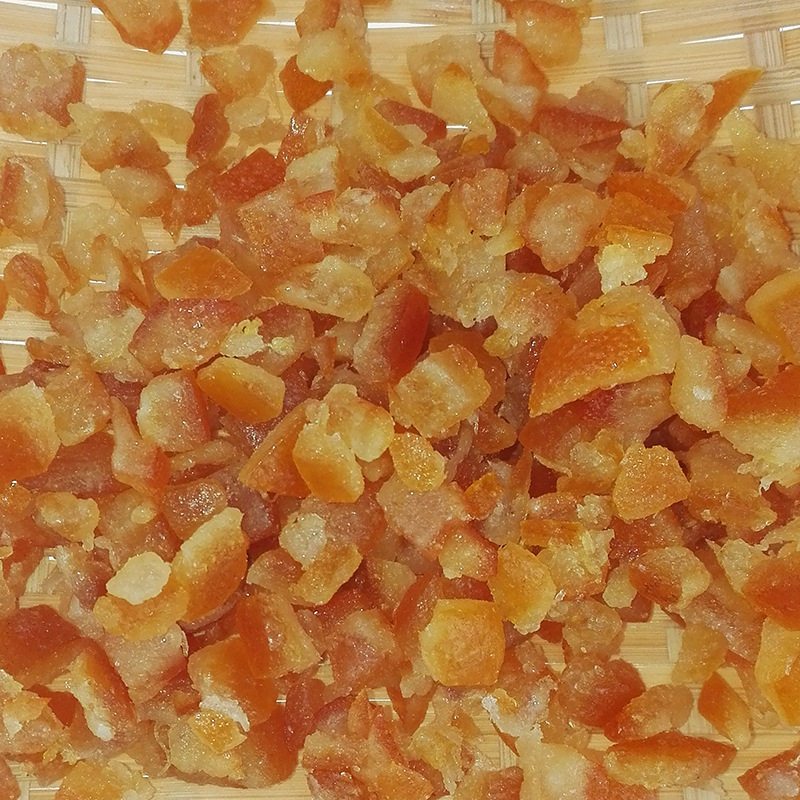 糖渍橙皮丁整箱10kg橙皮糖包邮橙皮干桔子皮散装橘子皮干烘焙原料