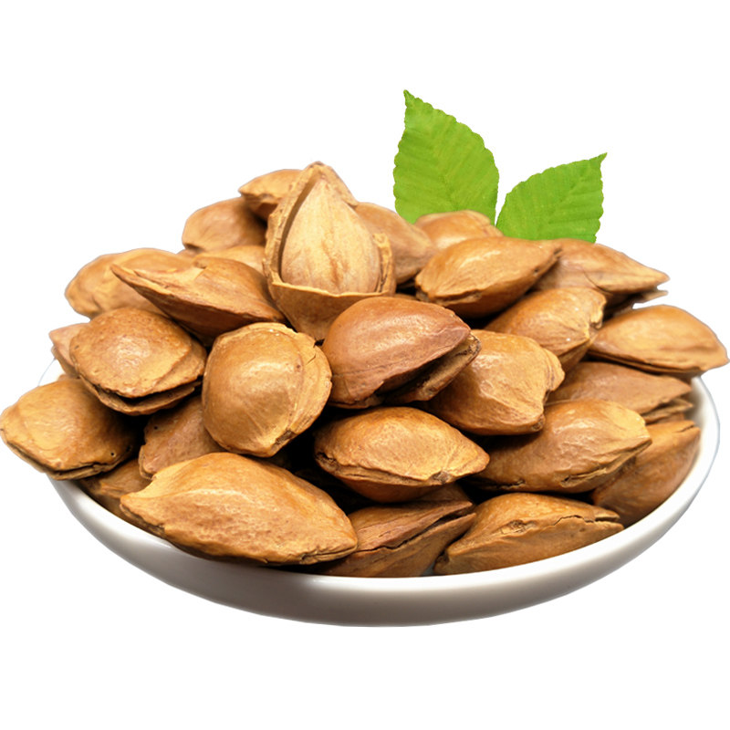 新疆干果小银银杏开口杏仁特产小白杏核奶油小银杏