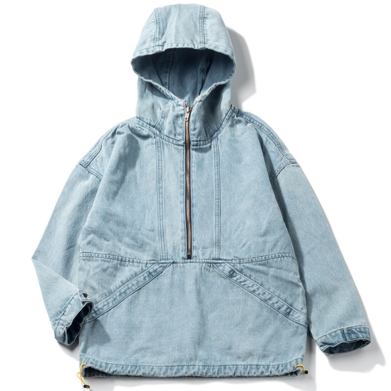 男童牛仔外套2021新款春装中大童韩版潮流洋气卫衣