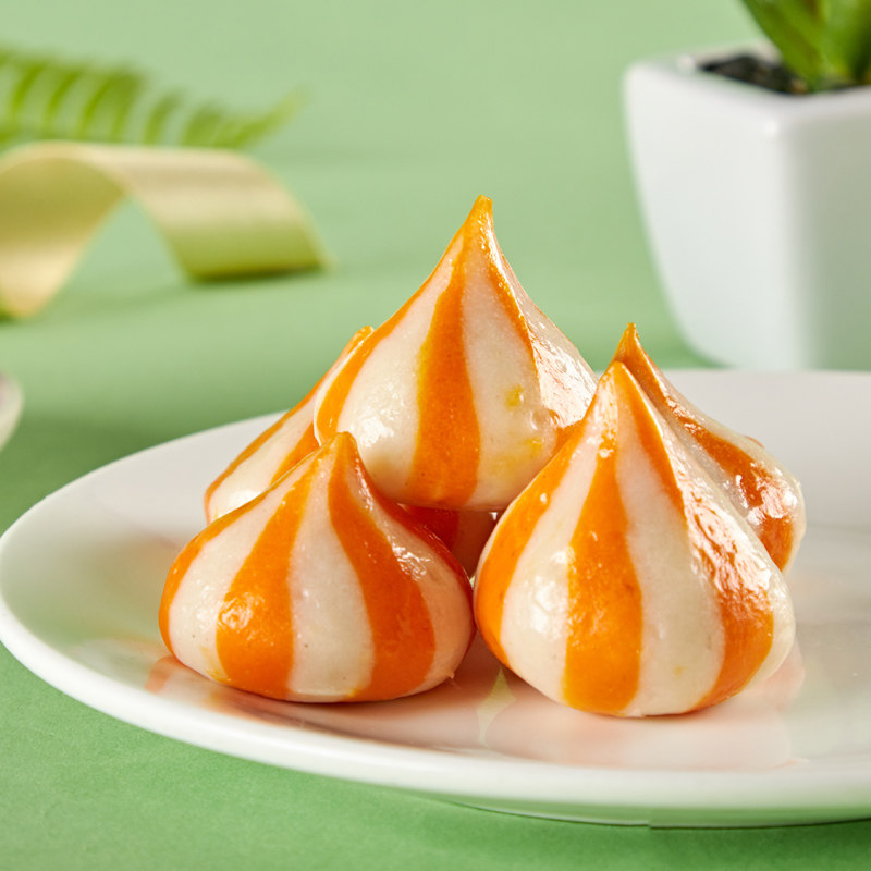 1袋包邮安鱼籽包2.5kg餐饮韩式火锅丸子麻辣烫关东火锅丸类