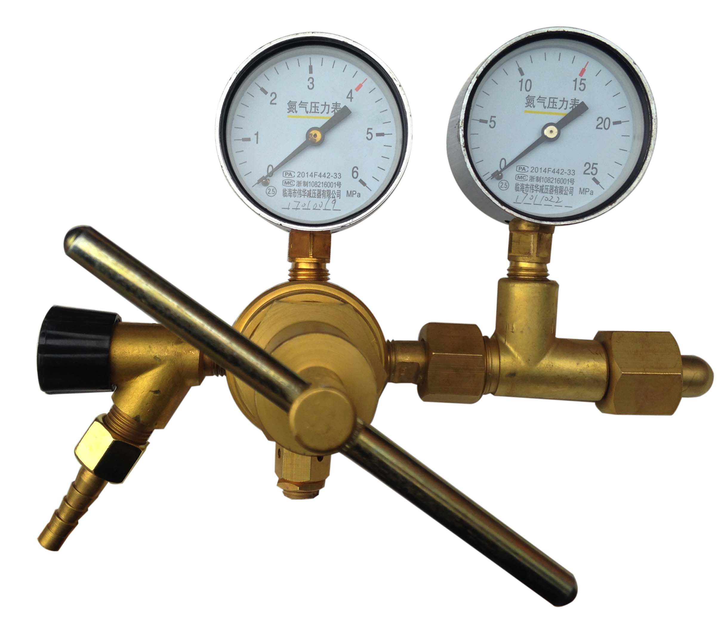 氮气减压器yqd370全铜高压高压氧氧气氢气氦气减压阀压力表
