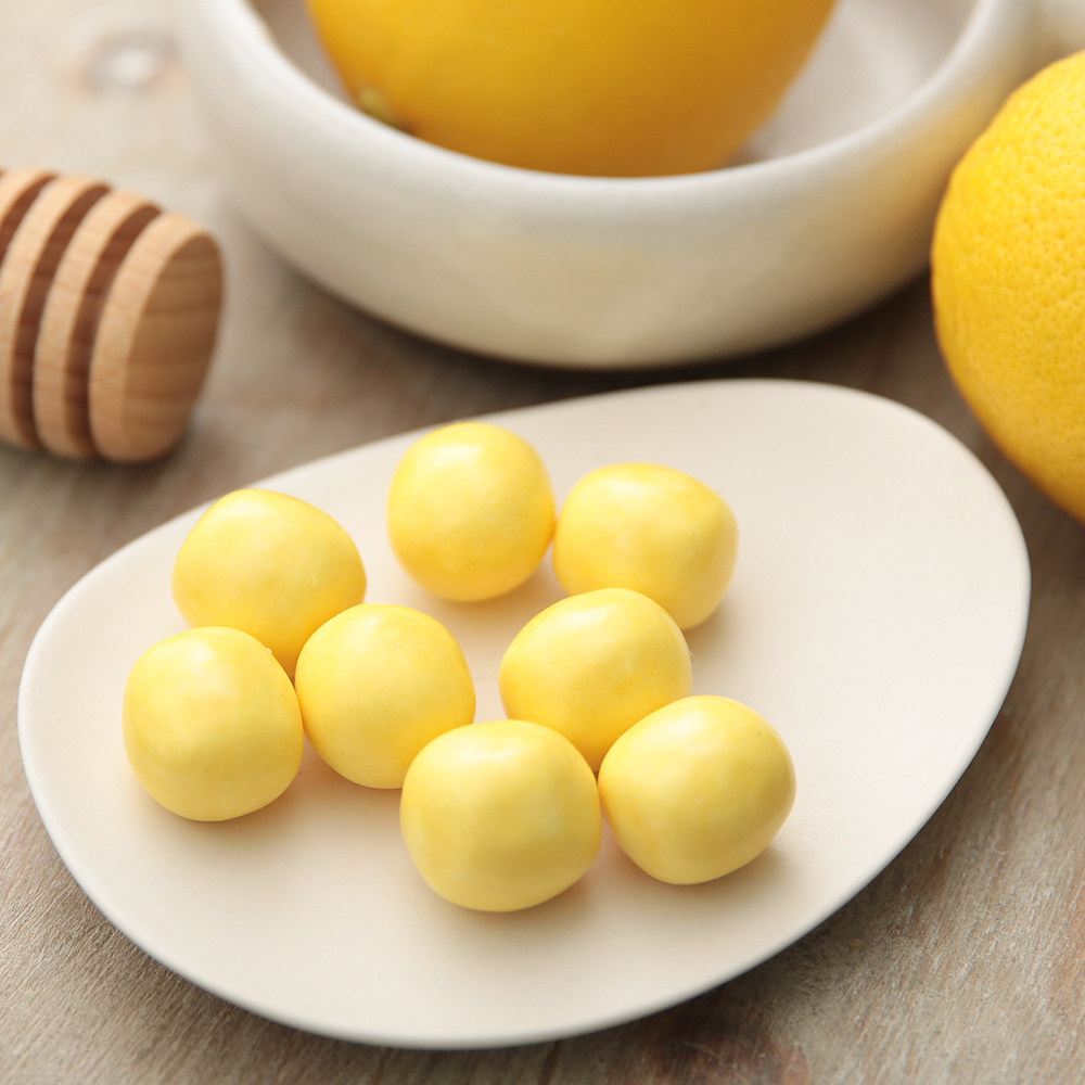 日本进口零食品 诺贝尔柠檬糖35g柠檬君劲酸柠檬味觉糖软糖水果糖