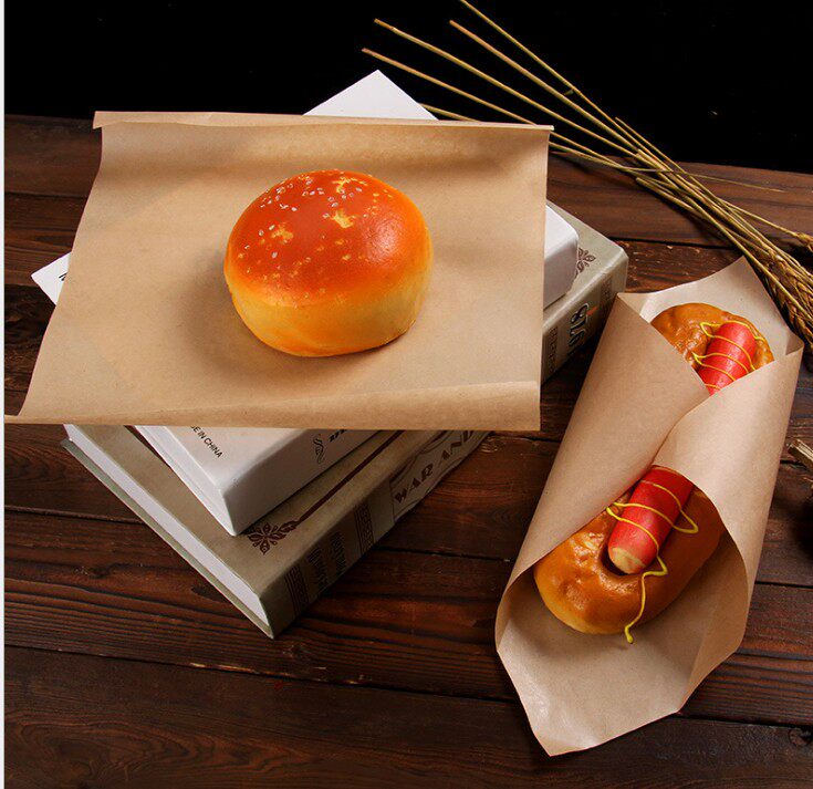 油纸汉堡牛皮烤鸭纸吸食品食品包食品包装包装纸餐盘烘焙用纸