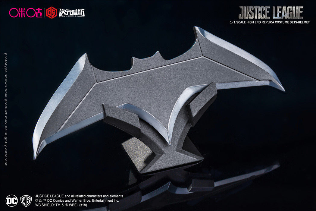 尼酷正义联盟dc周边重甲蝙蝠侠金属飞镖摆件潮玩盲盒