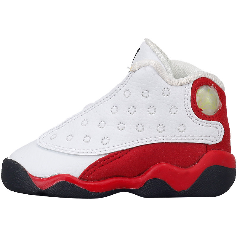 北卡大学 air jordan 13 aj13 白红 芝加哥 13 童鞋 414581-122