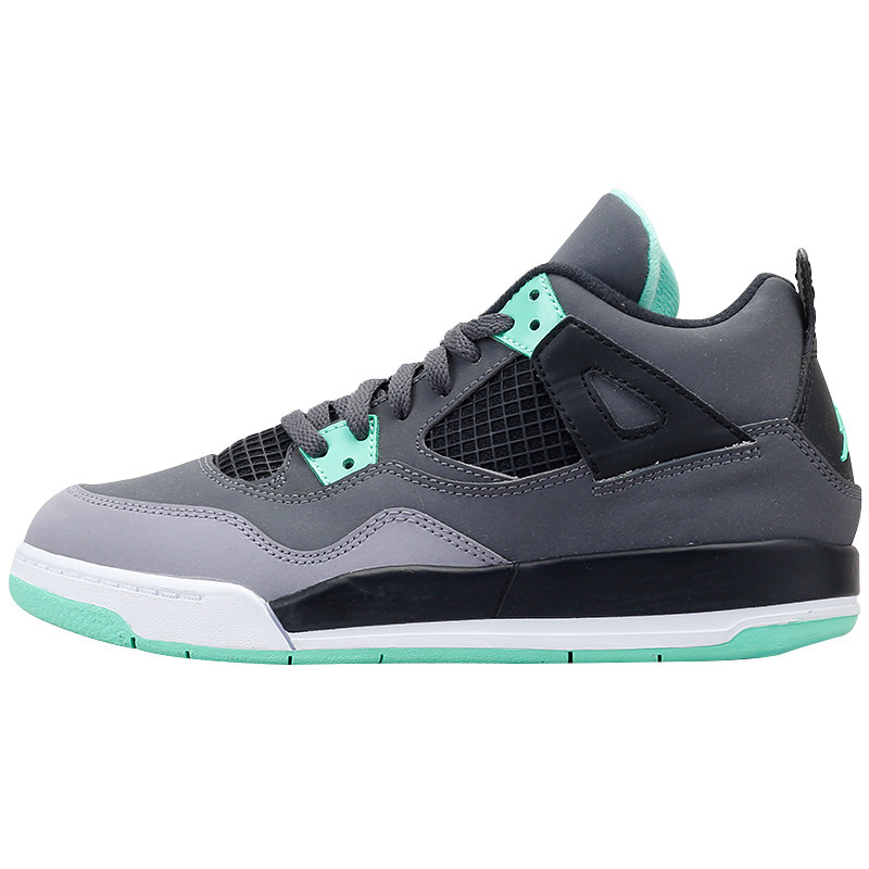 北卡大学airjordan4aj4retrops灰绿low薄荷绿308499033