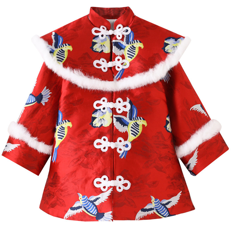 唐装女装中国国风拜年大人过年棉袄新年2022年上衣