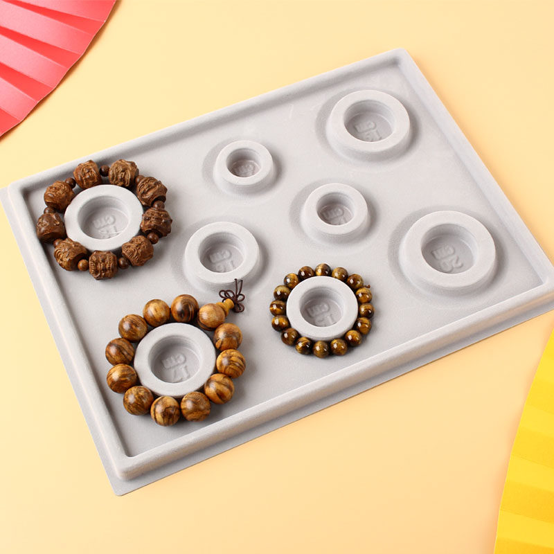 设计珠宝设计工具项链散珠串珠盘手串塑料盘大小手其他diy饰品配件