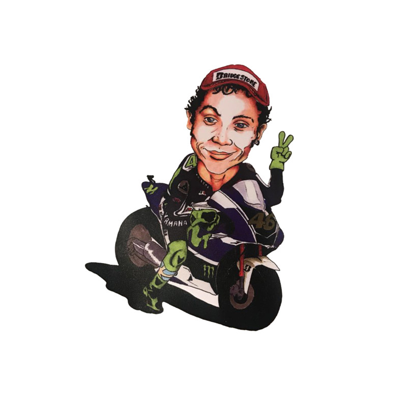 汽车摩托改装motogp装饰vr46曼岛tt防水搞笑汽车装饰贴