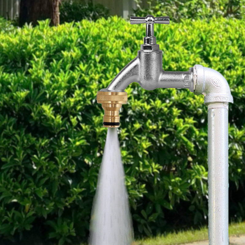 室外水龙头防冻冻裂加厚全铜洗车水管接头户外洗车水管接头