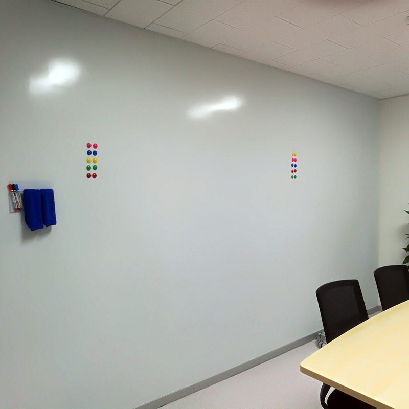 白板磁性墙贴展示办公投影哑光涂鸦双层二代白板
