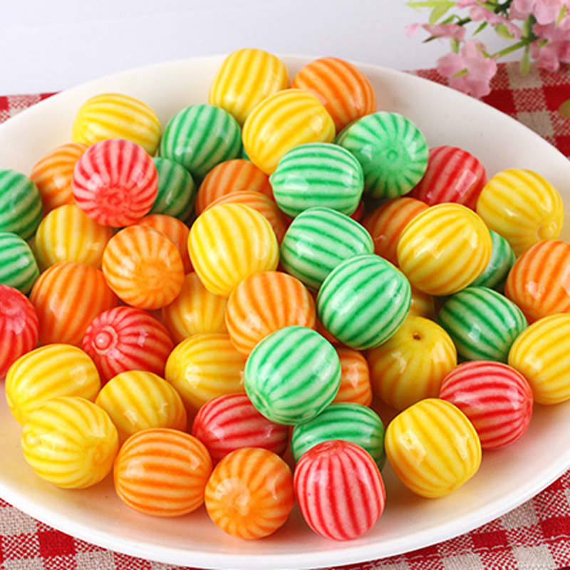 西瓜长条泡泡糖迷你经典怀旧童年儿时回忆零食口香糖