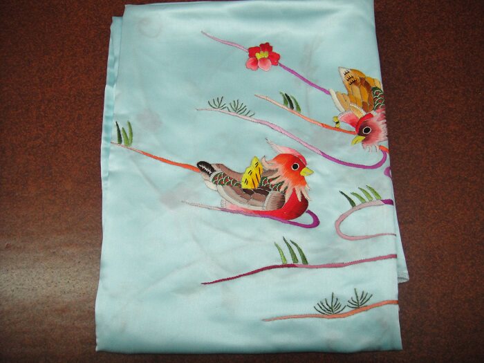 真丝杭州婚庆刺绣手工牡丹蚕丝鸳鸯桑蚕被套被套