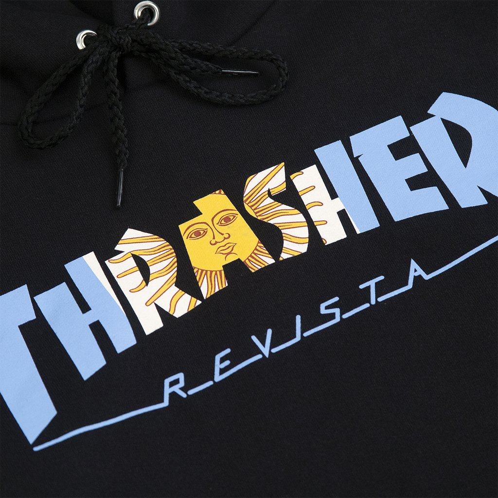 潮物woothrasherargentinahood火焰太阳神阿根廷帽衫加绒卫衣