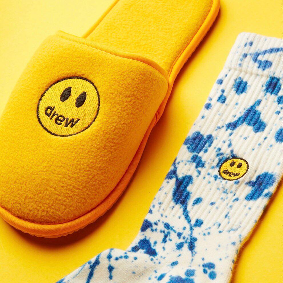 潮物woodrewhousemascotslipper笑脸刺绣情侣酒店其他拖鞋