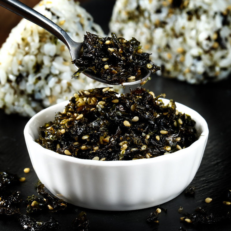 苔碎光庆海即食儿童拌饭芝麻炒海紫菜海苔系列
