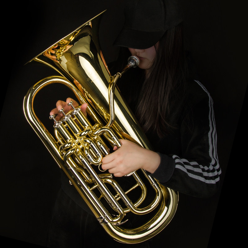 管乐津宝jbep1150低音大号铜管乐队大号