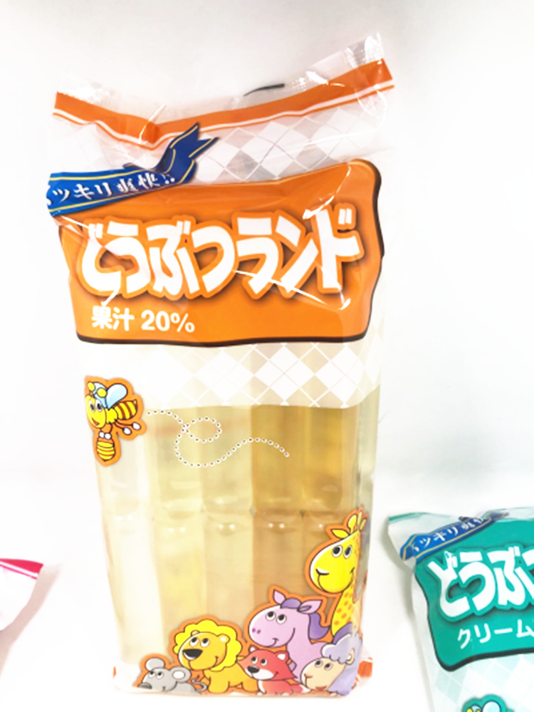 日本饮料棒棒夏季果冻10支63ml儿童进口吸吸果冻