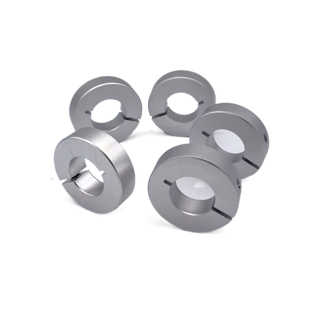 开口型固定轴承抱紧限位环轴加紧定位器scs1620铝合金止推环