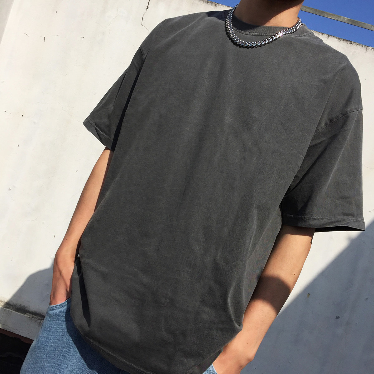 高街kanye侃爷短袖yeezy同款travisscott恤做seasont恤