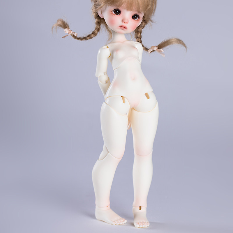 dollzone6分bjd娃娃奶茶身体b27010女体dz官方原创正版sd人偶