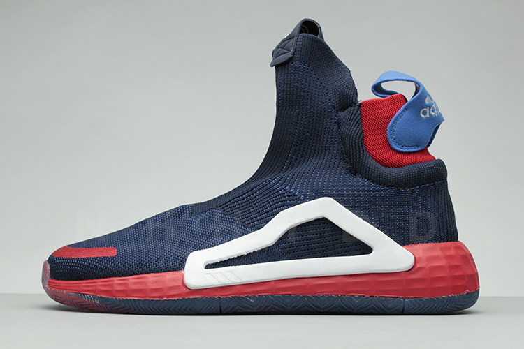 哄哄adidasmarvel漫威联名复联美国队长红蓝篮球球鞋篮球鞋